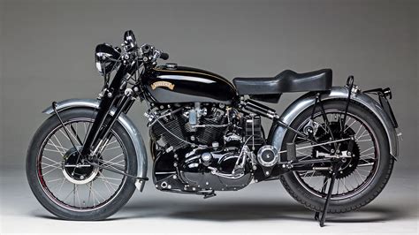 The Vincent Black Shadow .